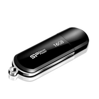 Silicon Power | 16GB LuxMini 322 | 16 GB | USB 2.0 | Czarny