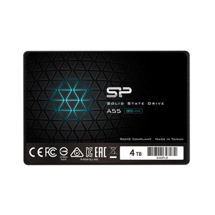 SILICON POWER 4TB A55 SATA III 6Gb/s INTERNAL SOLID STATE DRIVE Silicon Power | Ace | A55 | 4000 GB | SSD form factor 2.5" | SSD SILICON POWER 4TB A55 SATA III 6Gb/s INTERNAL SOLID STATE DRIVE Silicon Power | Ace | A55 | 4000 GB | SSD form factor 2.5" | SSD