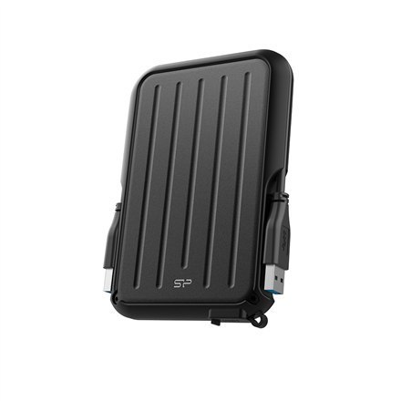 Silicon Power | Portable Hard Drive | ARMOR A66 | 2000 GB | " | USB 3.2 Gen1 | Black Silicon Power | Portable Hard Drive | ARMOR A66 | 2000 GB | " | USB 3.2 Gen1 | Black