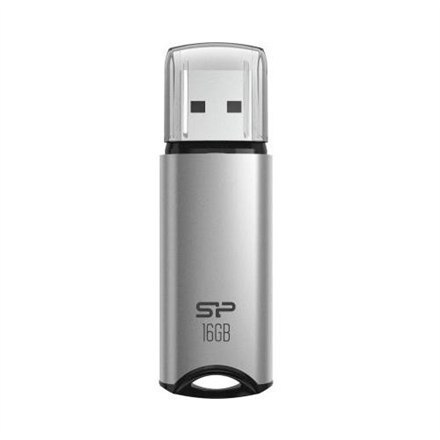 Silicon Power | USB Flash Drive | Marvel Series M02 | 16 GB | Type-A USB 3.2 Gen 1 | Silver Silicon Power | USB Flash Drive | Marvel Series M02 | 16 GB | Type-A USB 3.2 Gen 1 | Silver