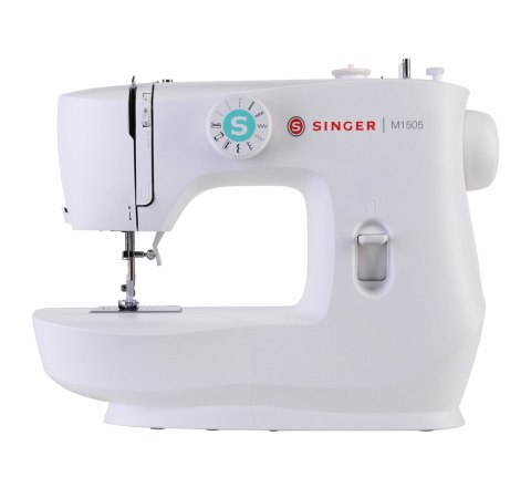 Singer | M1505 | Maszyna do szycia | Liczba ściegów 6 | Liczba dziurek na guziki 1 | Biały Singer | M1505 | Maszyna do szycia | Liczba ściegów 6 | Liczba dziurek na guziki 1 | Biały