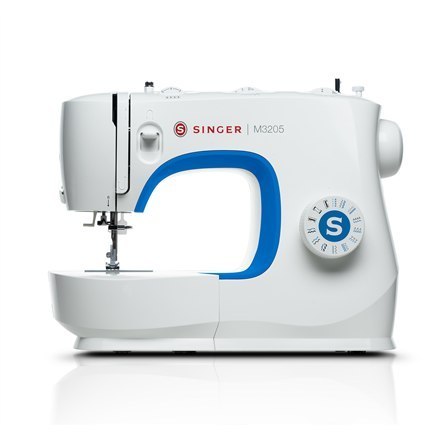 Singer | M3205 | Maszyna do szycia | Liczba ściegów 23 | Liczba dziurek na guziki 1 | Biały Singer | M3205 | Maszyna do szycia | Liczba ściegów 23 | Liczba dziurek na guziki 1 | Biały