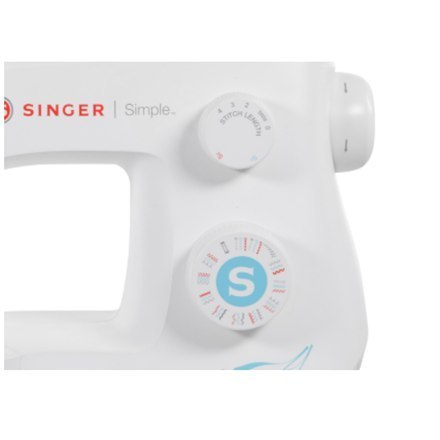 Singer | Sewing Machine | 3337 Fashion Mate™ | Number of stitches 29 | Number of buttonholes 1 | White Singer | Sewing Machine | 3337 Fashion Mate™ | Number of stitches 29 | Number of buttonholes 1 | White