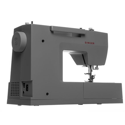 Singer | Sewing Machine | HD6605C Heavy Duty | Number of stitches 100 | Number of buttonholes 6 | Grey Singer | Sewing Machine | HD6605C Heavy Duty | Number of stitches 100 | Number of buttonholes 6 | Grey