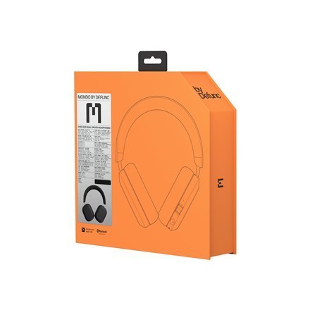 Słuchawki Bezprzewodowe Mondo M1001 Over-Ear z Mikrofonem, Kolor: Czarny Słuchawki Bezprzewodowe Mondo M1001 Over-Ear z Mikrofonem, Kolor: Czarny