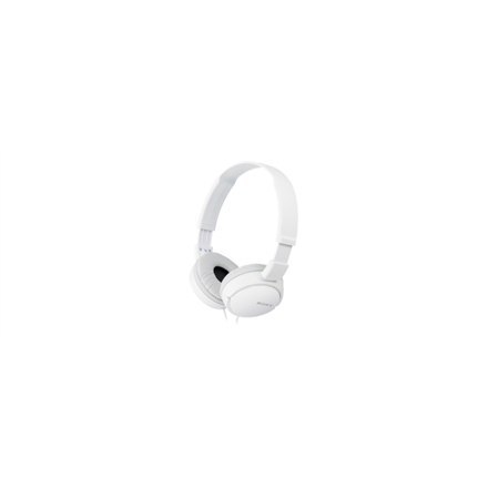 Słuchawki Sony MDR-ZX110 na opaskę/nauszne, Kolor biały | Gwarancja 24 m-ce