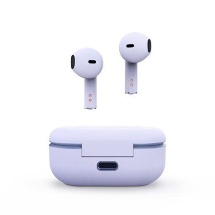 Słuchawki True Wireless Earbuds Energy Sistem Style 4 Violet to doskonałe rozwiązanie dla miłośników muzyki i wygodnych rozmów. Słuchawki True Wireless Earbuds Energy Sistem Style 4 Violet to doskonałe rozwiązanie dla miłośników muzyki i wygodnych rozmów.