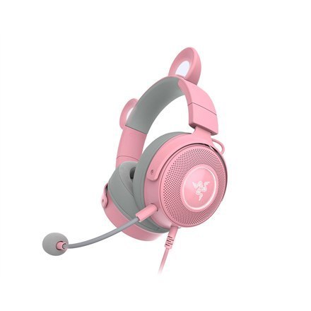 Słuchawki do gier nauszne Razer Kraken V2 Pro, Wydanie Kitty Słuchawki do gier nauszne Razer Kraken V2 Pro, Wydanie Kitty