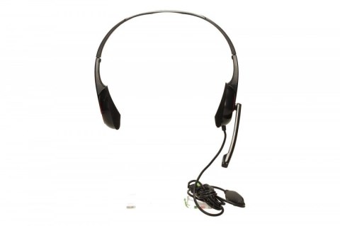 Słuchawki stereo Gembird MHS-002 z wbudowanym mikrofonem, złączem 3,5 mm, kolor czarno-czerwony. Gwarancja 24 miesiące.