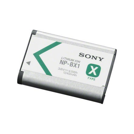 Sony | BX1 | Battery Lithium Ion - 1240 mAh - slim high capacity | Designed For Sony ZV-1, ZV-1F; Action Cam-FDR-X1000, X3000, H Sony | BX1 | Battery Lithium Ion - 1240 mAh - slim high capacity | Designed For Sony ZV-1, ZV-1F; Action Cam-FDR-X1000, X3000, H