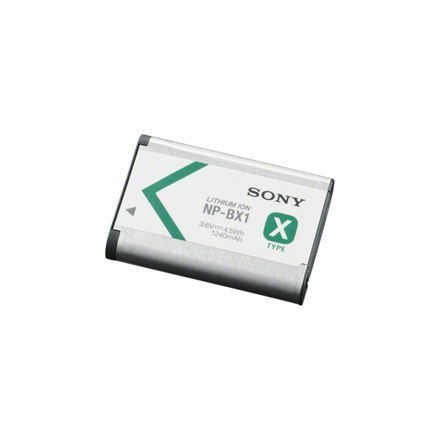 Sony | BX1 | Battery Lithium Ion - 1240 mAh - slim high capacity | Designed For Sony ZV-1, ZV-1F; Action Cam-FDR-X1000, X3000, H Sony | BX1 | Battery Lithium Ion - 1240 mAh - slim high capacity | Designed For Sony ZV-1, ZV-1F; Action Cam-FDR-X1000, X3000, H