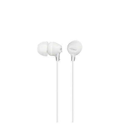Sony | MDR-EX15LP | Seria EX | Douszne | Białe Sony | MDR-EX15LP | Seria EX | Douszne | Białe