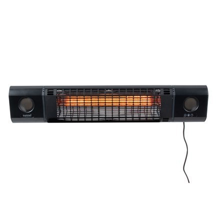 SUNRED | Grzejnik | SOUND-2000W, Sun and Sound Ultra Wall | Podczerwień | 2000 W | Liczba poziomów mocy | Odpowiedni do pomieszc SUNRED | Grzejnik | SOUND-2000W, Sun and Sound Ultra Wall | Podczerwień | 2000 W | Liczba poziomów mocy | Odpowiedni do pomieszc