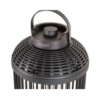 SUNRED | Heater | D-INDO-12T, Indox Dark Table | Infrared | 1200 W | Black | IP55