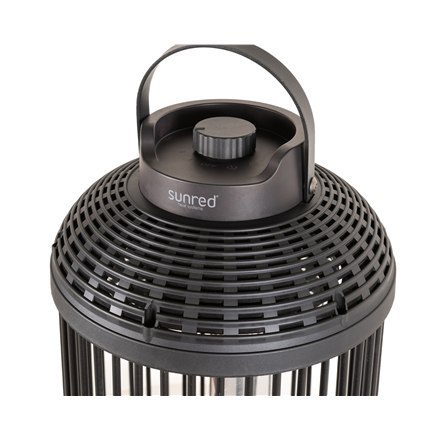 SUNRED | Heater | D-INDO-12T, Indox Dark Table | Infrared | 1200 W | Black | IP55 SUNRED | Heater | D-INDO-12T, Indox Dark Table | Infrared | 1200 W | Black | IP55
