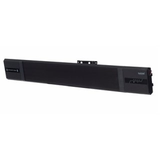 SUNRED | Heater | NER-2400, Nero Wall/Hanging | Infrared | 2400 W | Number of power levels | Suitable for rooms up to m² | Blac