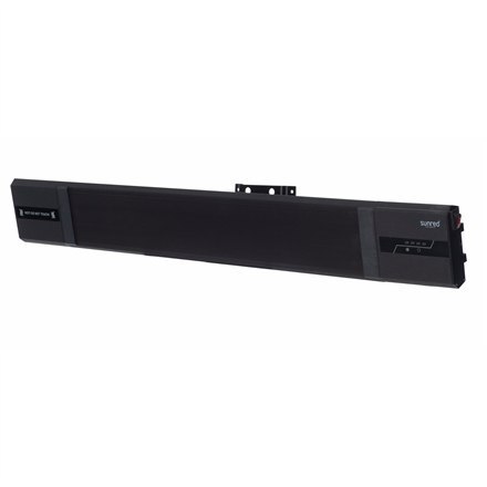 SUNRED | Heater | NER-2400, Nero Wall/Hanging | Infrared | 2400 W | Number of power levels | Suitable for rooms up to m² | Blac SUNRED | Heater | NER-2400, Nero Wall/Hanging | Infrared | 2400 W | Number of power levels | Suitable for rooms up to m² | Blac
