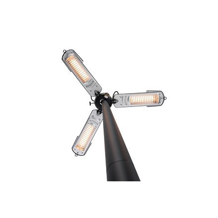 SUNRED | Heater | PH10, Bright Parasol | Infrared | 2000 W | Number of power levels | Suitable for rooms up to m² | Black/Silve SUNRED | Heater | PH10, Bright Parasol | Infrared | 2000 W | Number of power levels | Suitable for rooms up to m² | Black/Silve