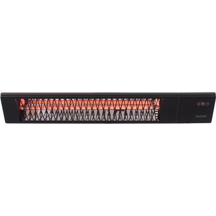 SUNRED | Heater | PRO25W-SMART, Triangle Dark Smart Wall | Infrared | 2500 W | Number of power levels | Suitable for rooms up to SUNRED | Heater | PRO25W-SMART, Triangle Dark Smart Wall | Infrared | 2500 W | Number of power levels | Suitable for rooms up to