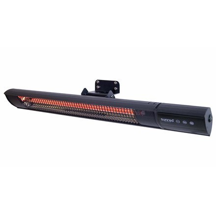SUNRED | Heater | RD-DARK-20, Dark Wall | Infrared | 2000 W | Number of power levels | Suitable for rooms up to m² | Black | IP