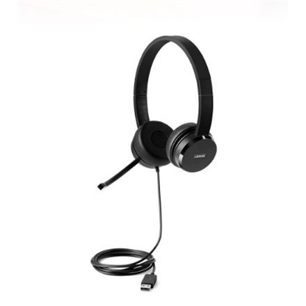 Stereofoniczny zestaw słuchawkowy Lenovo | 100 USB | Tak | USB typu A Stereofoniczny zestaw słuchawkowy Lenovo | 100 USB | Tak | USB typu A