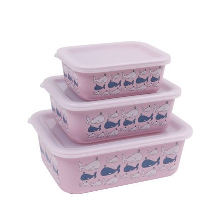 Stoneline | Awave Set of storage box | 21940 | Storage box | Capacity L | 3 pc(s) | Dishwasher proof | Rose Stoneline | Awave Set of storage box | 21940 | Storage box | Capacity L | 3 pc(s) | Dishwasher proof | Rose