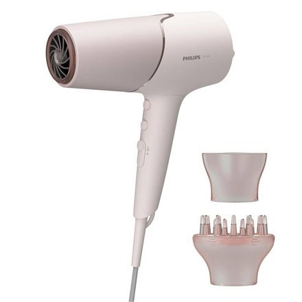 Suszarka do włosów Philips | BHD530/20 | 2300 W | Liczba ustawień temperatury 3 | Funkcja jonizacji | Dysza dyfuzora | Różowa Suszarka do włosów Philips | BHD530/20 | 2300 W | Liczba ustawień temperatury 3 | Funkcja jonizacji | Dysza dyfuzora | Różowa