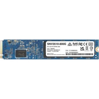 Synology | SNV3510-800G | 800 GB | SSD form factor M.2 22110 | SSD interface PCIe Gen3x4 | Read speed 3100 MB/s | Write speed 10