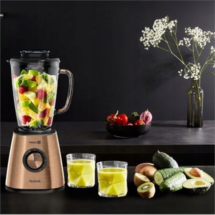 TEFAL | Blender | BlendForce BL439G10 | Tabletop | 800 W | Materiał słoika Szkło | Pojemność słoika 1,75 L | Kruszenie lodu | Mi TEFAL | Blender | BlendForce BL439G10 | Tabletop | 800 W | Materiał słoika Szkło | Pojemność słoika 1,75 L | Kruszenie lodu | Mi