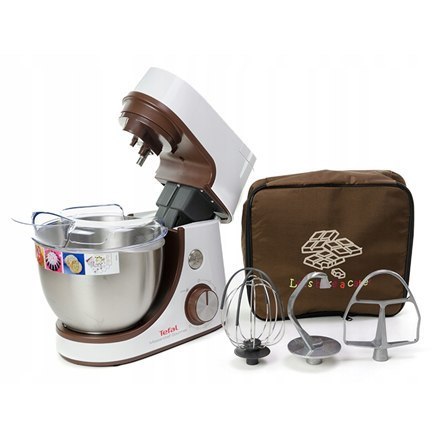 TEFAL | Masterchef Gourmet Food Processor | QB51K138 | 1100 W | Liczba prędkości 8 | Pojemność misy 4,6 L | Biały TEFAL | Masterchef Gourmet Food Processor | QB51K138 | 1100 W | Liczba prędkości 8 | Pojemność misy 4,6 L | Biały