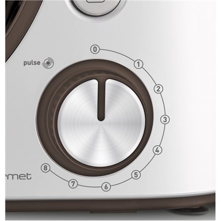 TEFAL | Masterchef Gourmet Food Processor | QB51K138 | 1100 W | Liczba prędkości 8 | Pojemność misy 4,6 L | Biały TEFAL | Masterchef Gourmet Food Processor | QB51K138 | 1100 W | Liczba prędkości 8 | Pojemność misy 4,6 L | Biały