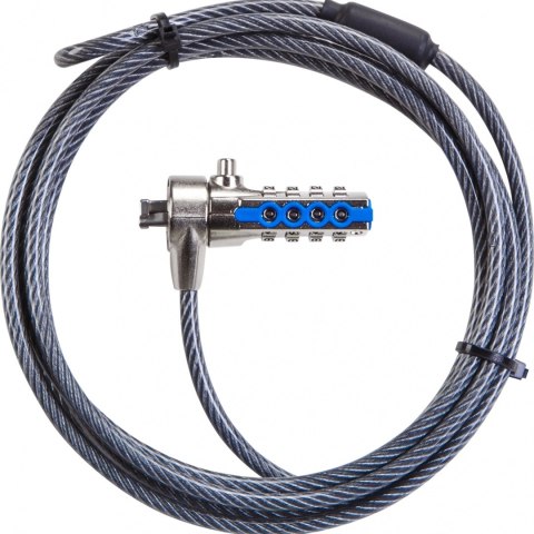 Targus | Resetowalna blokada szyfrowa | DEFCON | 2 m | 200 g Targus | Resetowalna blokada szyfrowa | DEFCON | 2 m | 200 g