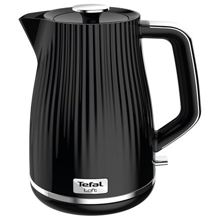 Tefal | Czajnik elektryczny KO250830 | 2400 W | 1.7 L | Plastikowy | Podstawa obrotowa 360° | Czarny Tefal | Czajnik elektryczny KO250830 | 2400 W | 1.7 L | Plastikowy | Podstawa obrotowa 360° | Czarny