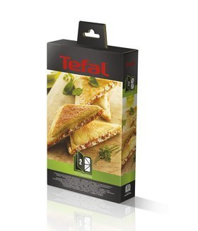 TEFAL | XA800212 | Trójkątny zestaw kanapek tostowych do kolekcji Snack | Wymiary (szer. x dł.) 13 x 22,5 cm | Czarny TEFAL | XA800212 | Trójkątny zestaw kanapek tostowych do kolekcji Snack | Wymiary (szer. x dł.) 13 x 22,5 cm | Czarny