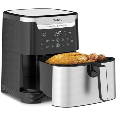 TEFAL Easy Fry and Grill XXL Fryer | EY801D | Power 1830 W | Capacity 6.5 L | Black/Stainless Steel TEFAL Easy Fry and Grill XXL Fryer | EY801D | Power 1830 W | Capacity 6.5 L | Black/Stainless Steel