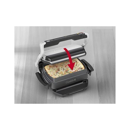TEFAL OptiGrill Elite Akcesoria do przekąsek i pieczenia | XA725870 | Czarny TEFAL OptiGrill Elite Akcesoria do przekąsek i pieczenia | XA725870 | Czarny