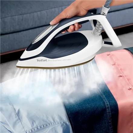 TEFAL | Steam Station Pro Express | GV9712E0 | 3000 W | 1.2 L | 7.7 bar | Auto power off | Vertical steam function | Calc-clean TEFAL | Steam Station Pro Express | GV9712E0 | 3000 W | 1.2 L | 7.7 bar | Auto power off | Vertical steam function | Calc-clean