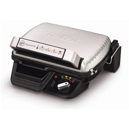 TEFAL SuperGrill Standard GC450B32 Contact 2000 W Stainless steel TEFAL SuperGrill Standard GC450B32 Contact 2000 W Stainless steel