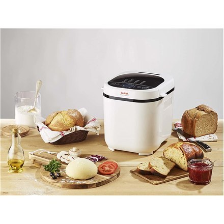 TEFAL | Wypiekacz do chleba | PF210138 | Moc 720 W | Liczba programów 12 | Wyświetlacz LCD | Biały TEFAL | Wypiekacz do chleba | PF210138 | Moc 720 W | Liczba programów 12 | Wyświetlacz LCD | Biały
