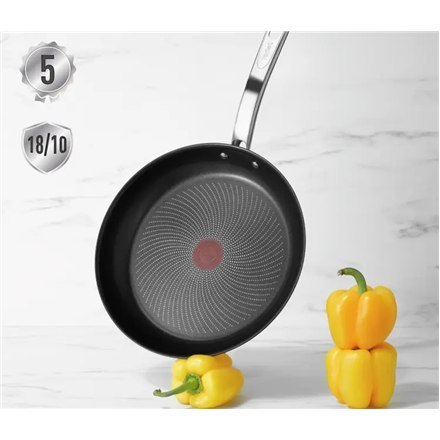Tefal B8170444 Intuition Frying Pan, 24 cm, Black Tefal B8170444 Intuition Frying Pan, 24 cm, Black
