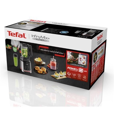 Tefal BL91HD31 Infiny Mix+ Blender, Stainless Steel/Black TEFAL Tefal BL91HD31 Infiny Mix+ Blender, Stainless Steel/Black TEFAL