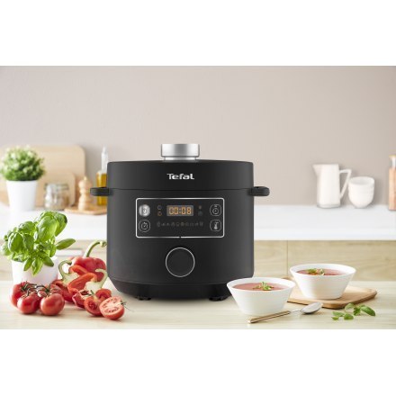 Tefal CY7548 Turbo Cuisine & Fry Multifunction pot, Black TEFAL Tefal CY7548 Turbo Cuisine & Fry Multifunction pot, Black TEFAL