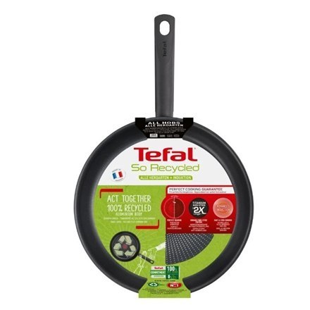 Tefal G2710653 So Recycled Frying Pan, 28 cm, Black Tefal G2710653 So Recycled Frying Pan, 28 cm, Black