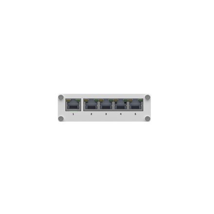 Teltonika | Switch | TSW110 | Unmanaged | 1 Gbps (RJ-45) ports quantity 5 | 10 Gbps (RJ-45) ports quantity 0 | SFP ports quantit Teltonika | Switch | TSW110 | Unmanaged | 1 Gbps (RJ-45) ports quantity 5 | 10 Gbps (RJ-45) ports quantity 0 | SFP ports quantit