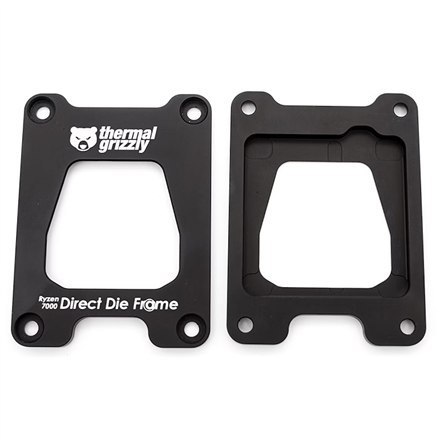 Thermal Grizzly Ryzen 7000 Direct Die Frame Thermal Grizzly | Ryzen 7000 Direct Die Frame | Black | N/A Thermal Grizzly Ryzen 7000 Direct Die Frame Thermal Grizzly | Ryzen 7000 Direct Die Frame | Black | N/A