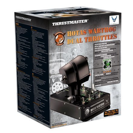 Thrustmaster | Hotas Warthog Dual Throttles | Black Thrustmaster | Hotas Warthog Dual Throttles | Black