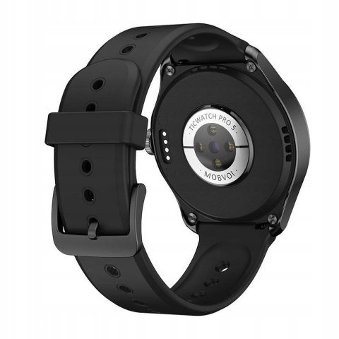 TicWatch Pro 5 GPS Obsidian Elite Edition Smart watch NFC GPS (satellite) OLED Touchscreen 1.43" Activity monitoring 24/7 Waterp