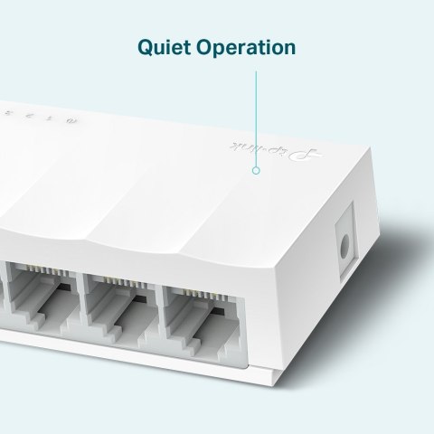 TP-LINK | 5-Port 10/100Mbps Desktop Network Switch | LS1005 | Unmanaged | Desktop | 1 Gbps (RJ-45) ports quantity | SFP ports qu TP-LINK | 5-Port 10/100Mbps Desktop Network Switch | LS1005 | Unmanaged | Desktop | 1 Gbps (RJ-45) ports quantity | SFP ports qu