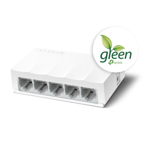 TP-LINK | 5-Port 10/100Mbps Desktop Network Switch | LS1005 | Unmanaged | Desktop | 1 Gbps (RJ-45) ports quantity | SFP ports qu TP-LINK | 5-Port 10/100Mbps Desktop Network Switch | LS1005 | Unmanaged | Desktop | 1 Gbps (RJ-45) ports quantity | SFP ports qu
