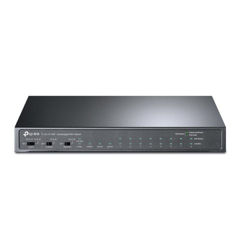 TP-LINK | 8-Port 10/100Mbps + 3-Port Gigabit Desktop Switch with 8-Port PoE+ | LS1008 | Unmanaged | Desktop | 10/100 Mbps (RJ-45 TP-LINK | 8-Port 10/100Mbps + 3-Port Gigabit Desktop Switch with 8-Port PoE+ | LS1008 | Unmanaged | Desktop | 10/100 Mbps (RJ-45